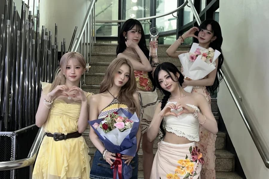 fromis_9 Records Second 'Music Bank' Win for 'Vitamin ME'