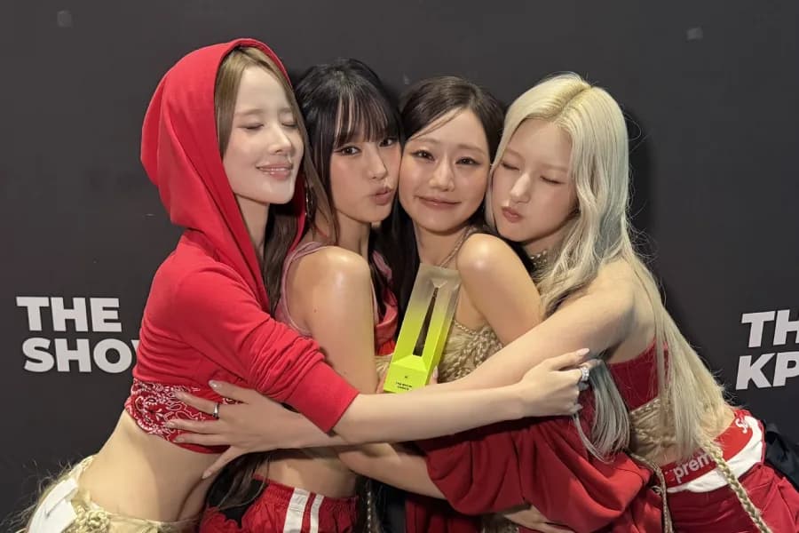 KISS OF LIFE Records First Music Show Win for “SWEAT” with 8,868 Points