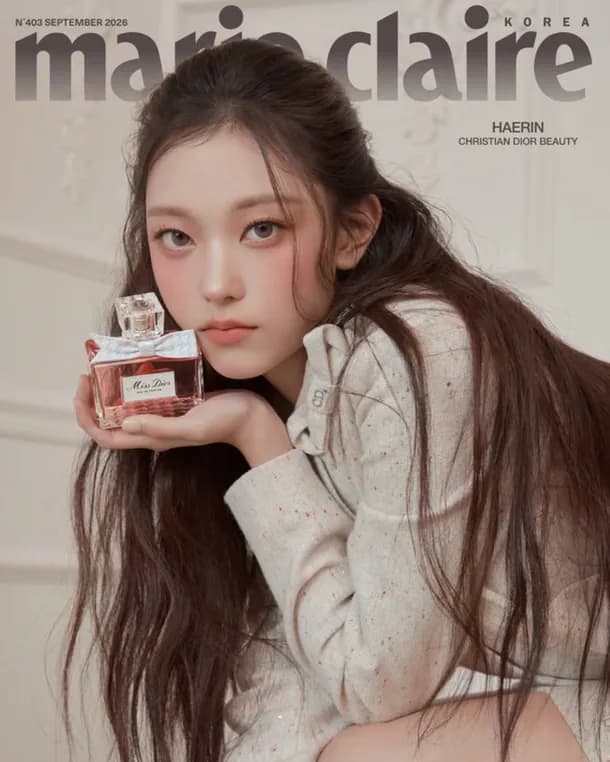 NewJeans Reaches 300 Million Streams as Haerin Covers Marie Claire