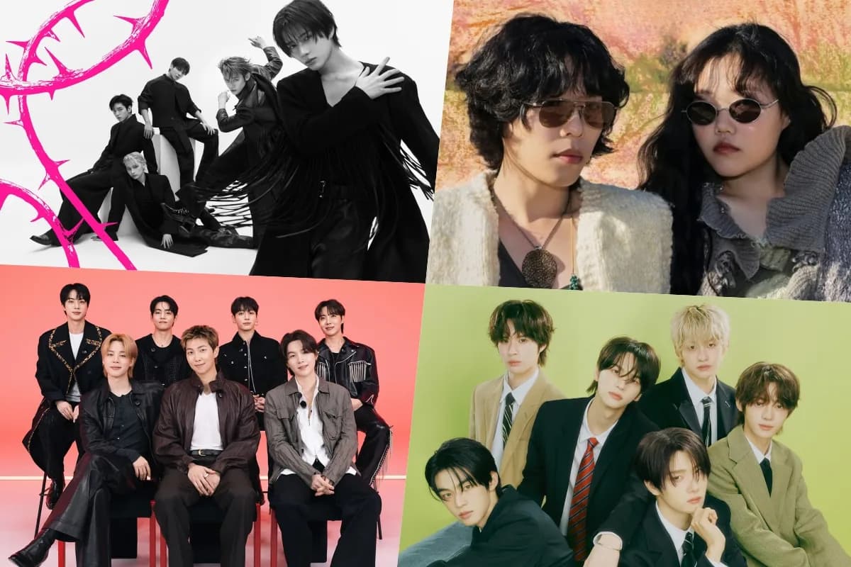 TXT Records Double Crown on April Circle Charts
